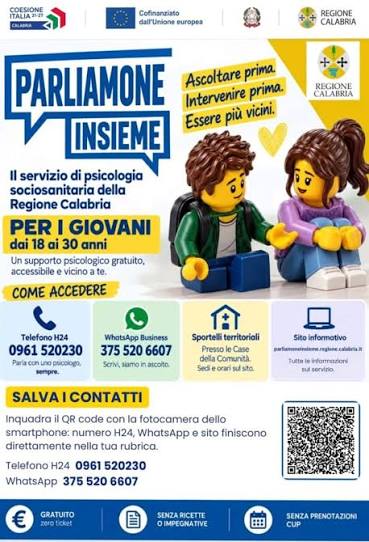 supporto psicologico territoriale e online H24
